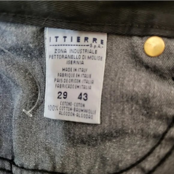 ❤️ Versace Jeans Couture Slim Straight Black Jeans - Picture 2 of 9